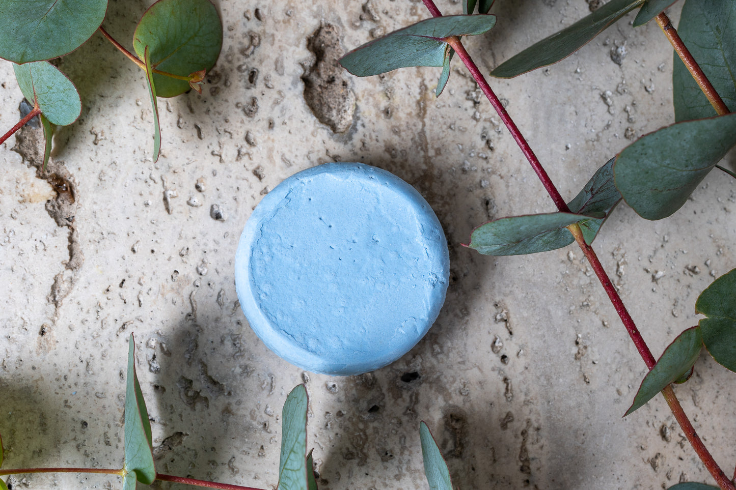 Maschera viso argilla blu